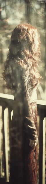 Free aesthetic bookmark featuring dreamy aesthetic art